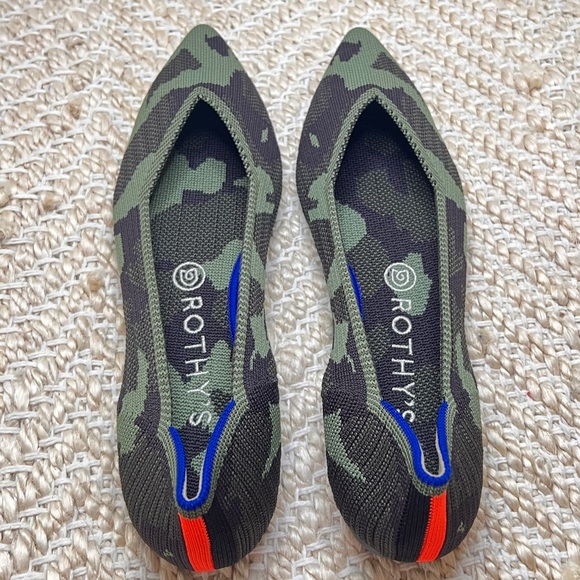 Rothy's The Point Olive Camo - Picture 6 of 9